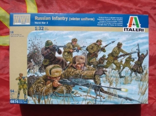 Italeri 6876 RUSSIAN INFANTRY 'Winter Uniform' WO2